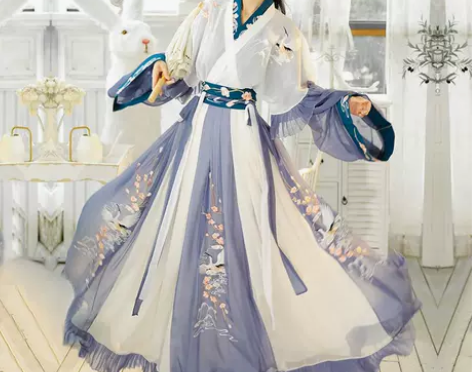 言然云树鸣原创汉服女夏季中国风正品晋制。 ...