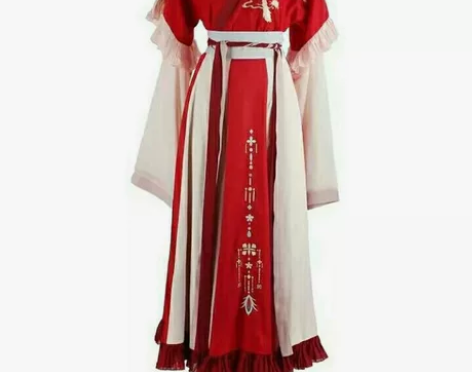 刺绣晋制汉服一套50出,s码 感兴趣的话点...