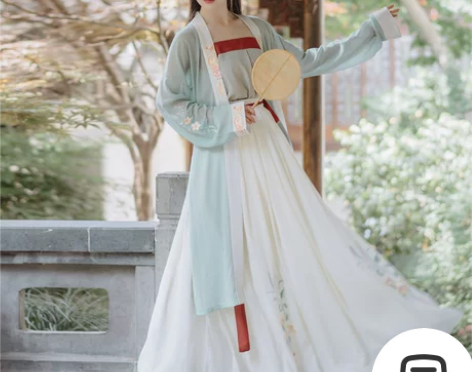 【芙蓉】茗月萱原创汉服女宋裤裙褙子四件套日...