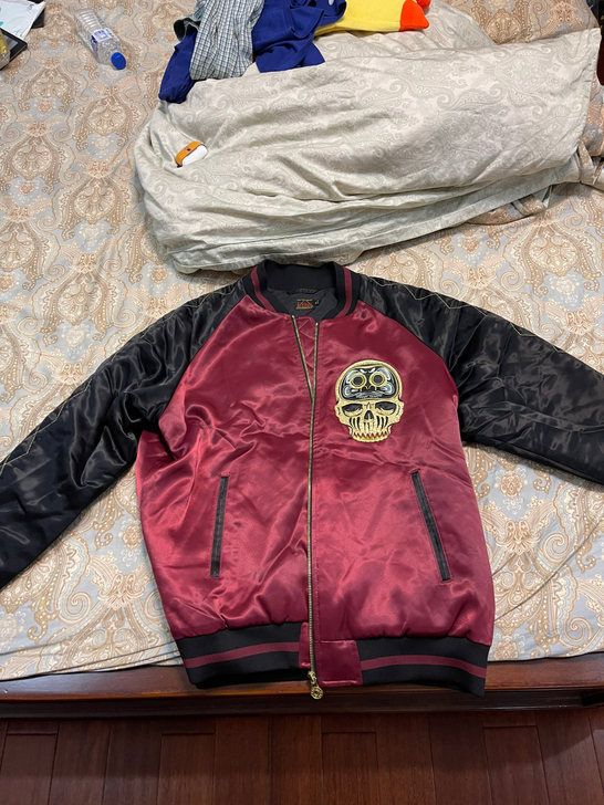 evisu福神棒球夹克，秋冬棉服，老款保存...
