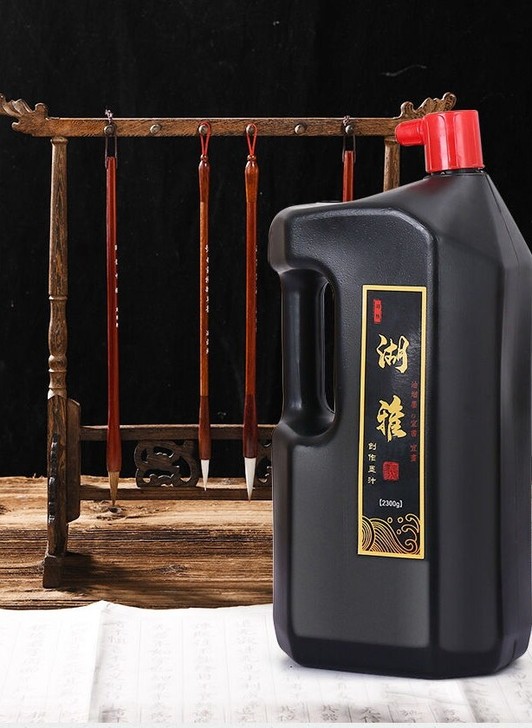 清仓价书法墨汁绘画国画山水工笔墨水100g...