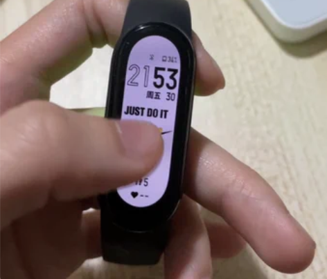 小米手环6nfc 外观无磕碰 极少使用 放...