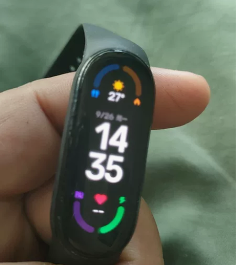 小米手环6,没怎么用过,都正常,处理了 感...