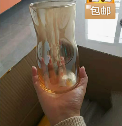 【低价捡漏】北欧ins简约透明玻璃花瓶简约...