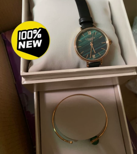 全新未使用Lola Rose圆盘小绿表 英...