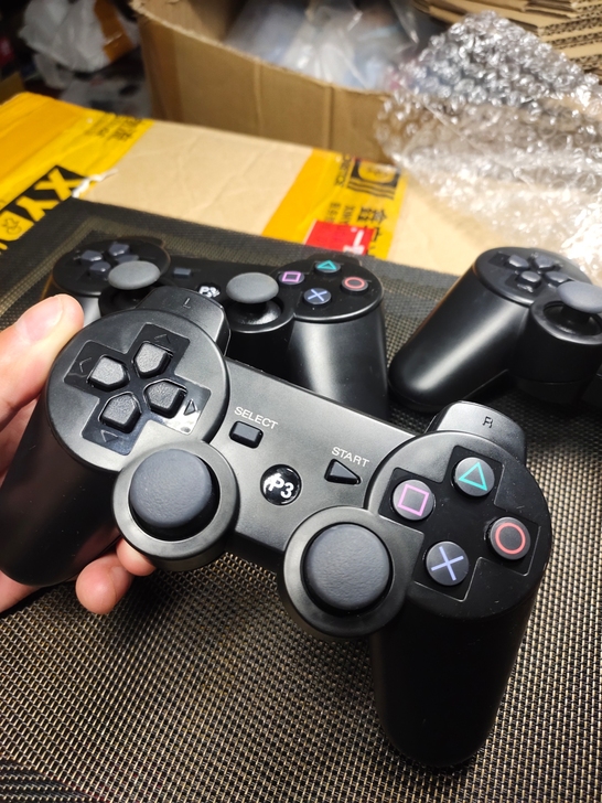 索尼PS3双轴震动手柄 游戏手柄PS3手柄...