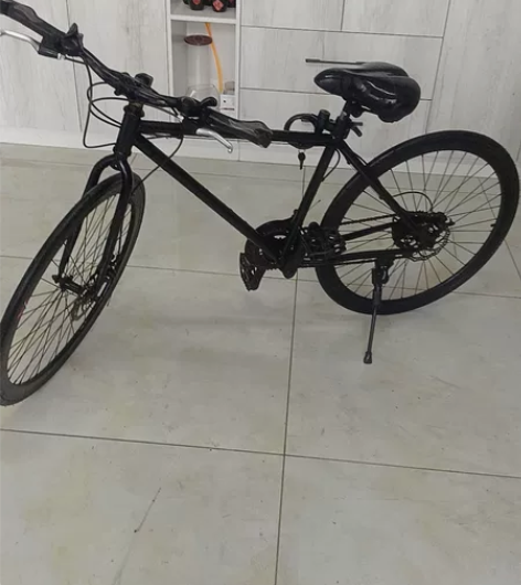 自行车，禧玛诺的变速器，21速，新换的建大...