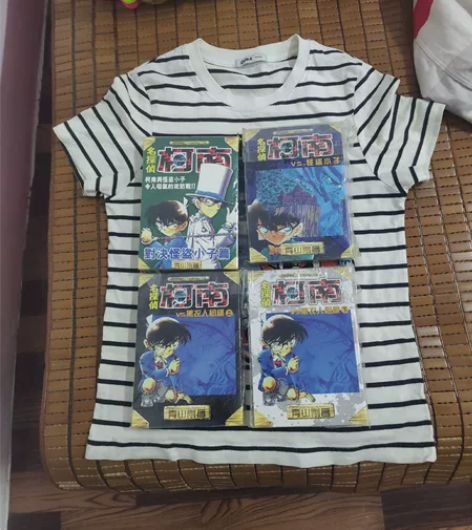 名侦探柯南对决怪盗小子限定体恤250元包邮...