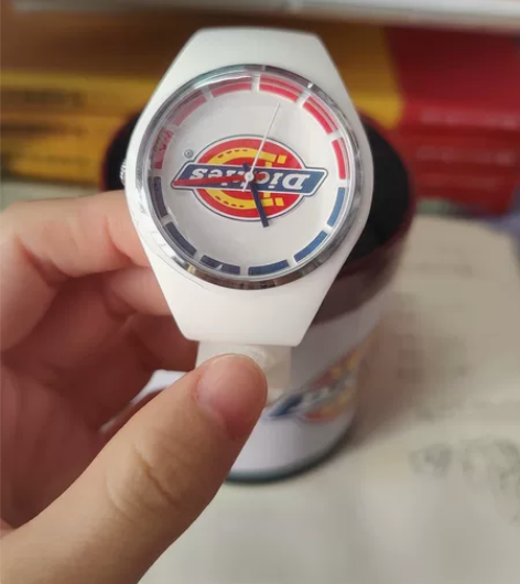 Dickies旗舰店彩色硅胶果冻手表女潮流...