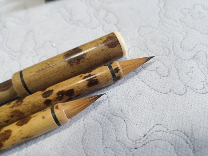 尾货处理:七紫三狼蒜头笔唐鸡距笔，都是全新...