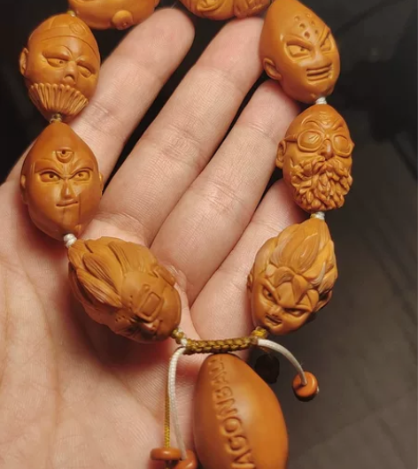 童年回忆，七龙珠，精品核雕，人物特点显明，...