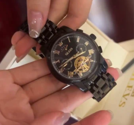 张智霖同款2021新款手表男士机械表全自动...