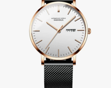 卡诗顿手表男机械表全自动防水时尚简约潮流夜...