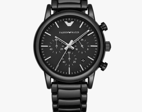 ?正品阿玛妮黑武士手表男士十大名牌机械表全...