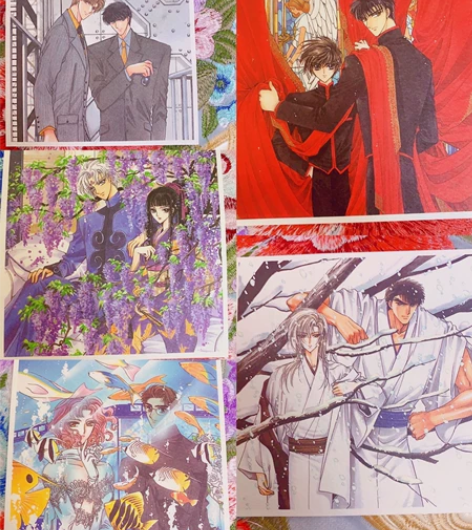 【正版包邮】日版 clamp X战记原画小...