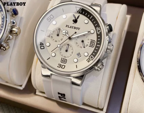 正品花花公子正品手表男士潮流石英男表 感兴...