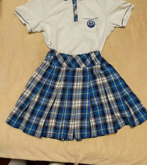 宁波七中夏季校服 175码 感兴趣的话点“...