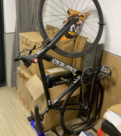 固齿 自行车，死飞，可改活飞 已安装前后刹...