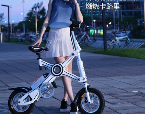 恩斯迈X3折叠电动自行车锂电电瓶车助力车迷...