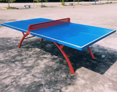 SMC标准乒乓球桌室外可折叠家用户外防水防...