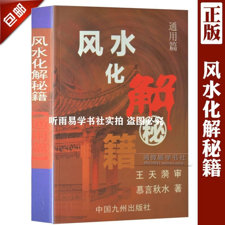 风水化解秘籍秘笈 王天漪民间法术秘法大全风...