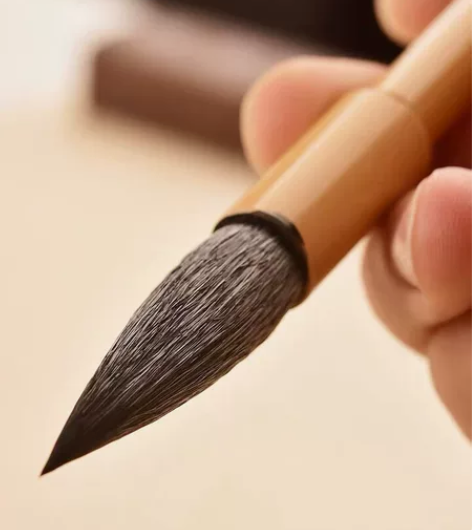 原价48一只买的纯兼毫，本来是送给一个书法...