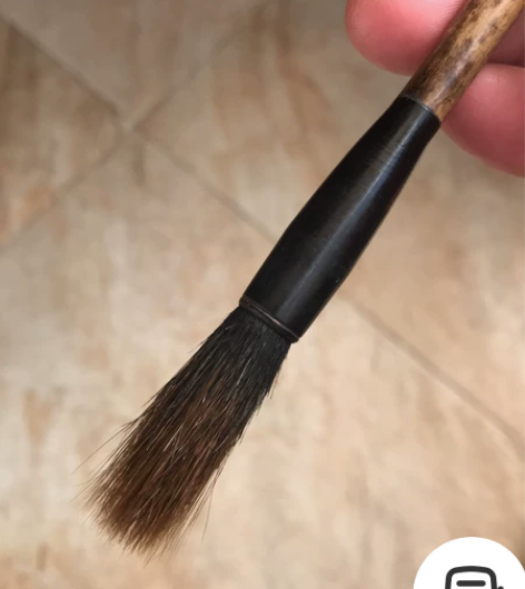 老毛笔。.........。老旧狼毫书画毛...