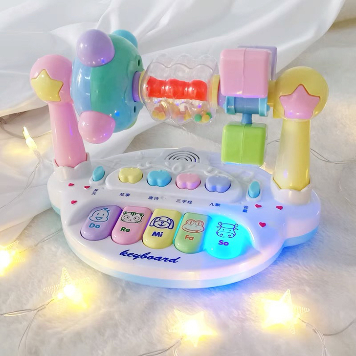 早教益智宝宝新生婴儿儿玩具0一至二岁3音乐...