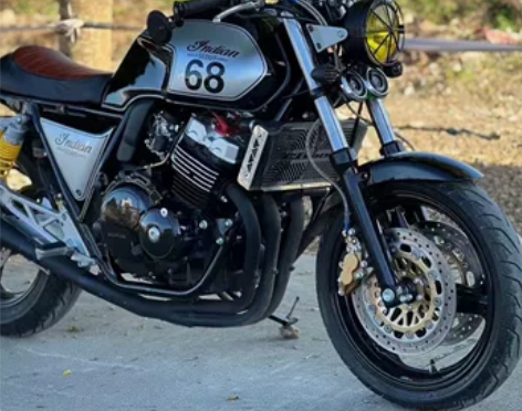 本田摩托车 进口CB400四缸重机拿铁复古...