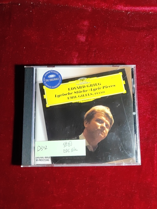GRIEG  钢琴  1CD 德版