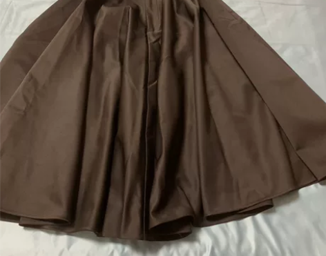 黑色大摆裙蓬蓬裙百褶裙 黑色s码，到小腿肚...