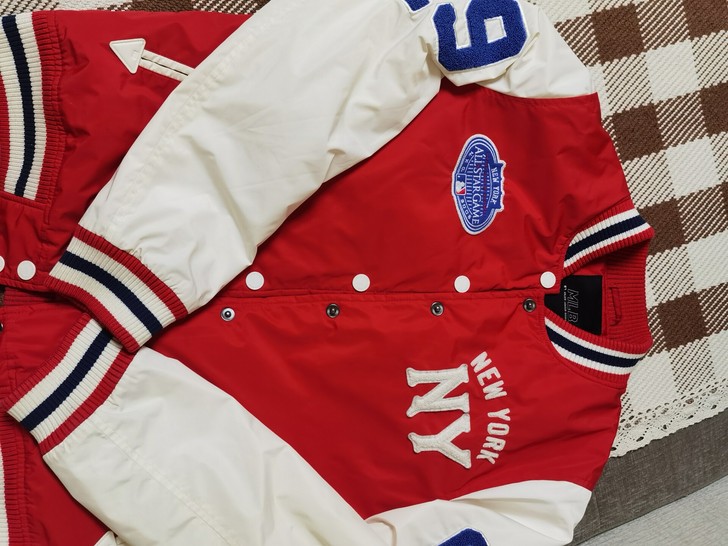 MLB棒球服薄棉外套