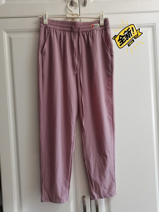 歌兰莉品牌女款冰丝裤，藕褐色，面料很舒服，...