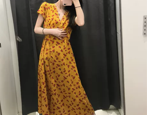 ?嘟嘟欧美 2019新款女士 优雅浪漫复古...