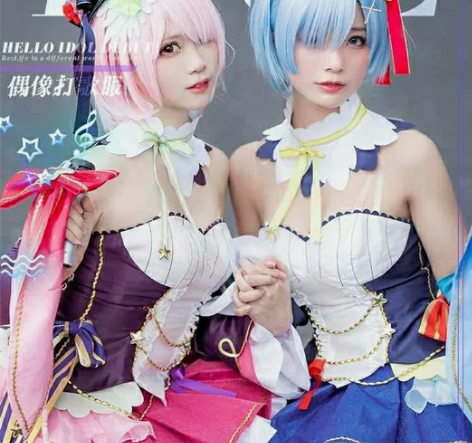 标价左右xd收初兽猫蕾姆打歌服，s或m码，...