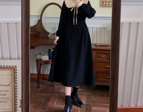 ?【穿搭博主出闲置】可爱风秋冬灯芯绒复古娃...