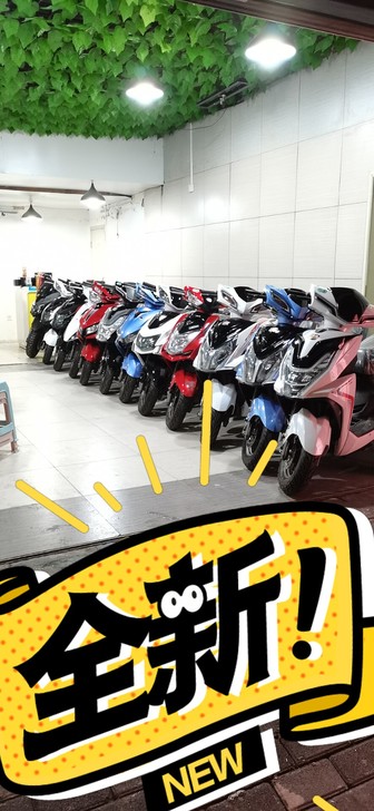 全新踏板摩托车低价出售，全新车包牌包保险，...