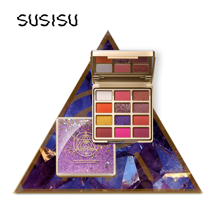 官方店susisu苏西苏幻境流沙眼影盘少女...