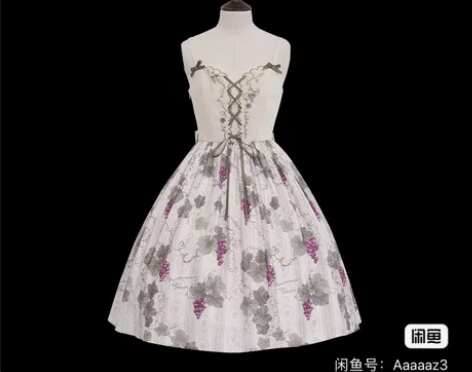 收*仲夏物语 卢瓦尔葡萄园绑带 jsk m...