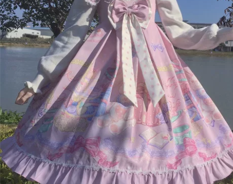 标价直出名媛派对 粉色m码jsk标价出小刀...