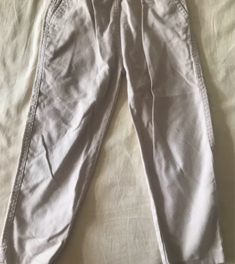 男童棉麻裤，适合夏季穿，裤长58，九新，1...