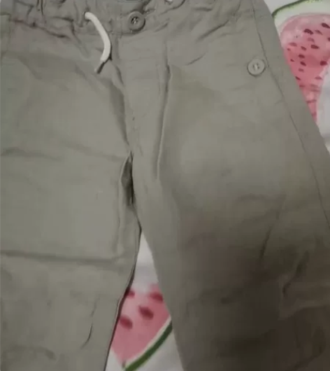 儿童春夏棉麻裤，100码，20元不包邮。商...