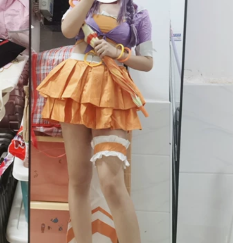 公孙离蜜橘之夏cos大全套 l码全新出,带...