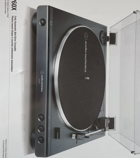 铁三角AT-LP60XBT黑胶唱机无线蓝牙...