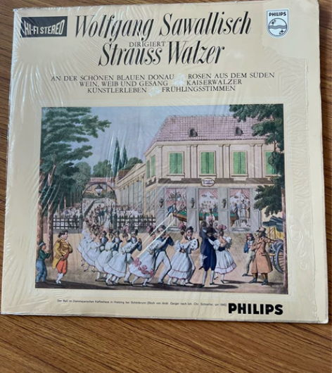 飞利浦牛角标  稀有荷兰头版，斯瓦里希指挥...