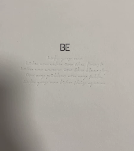 防弹少年团 bts 专辑 BE 仅拆封 内...