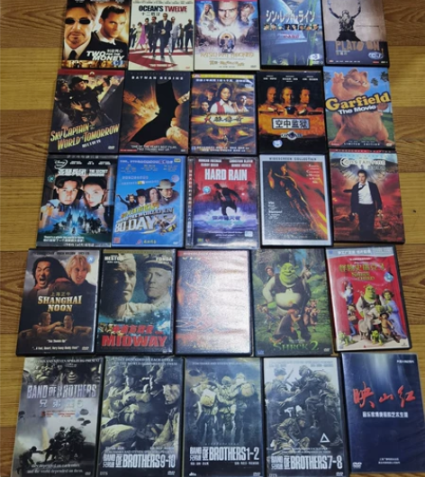 DVD电影，大部分盘看过一次，盘都比较新 ...