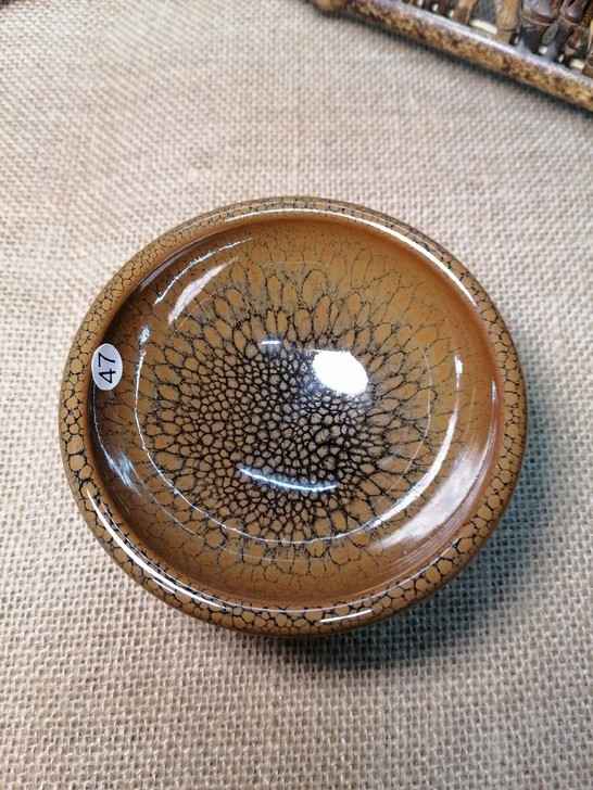 肖衍手工建盏柴烧鹧鸪斑