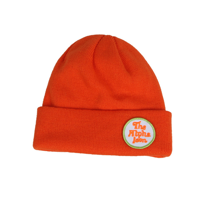 秋冬新款英文字母STOP学生毛线帽针织保暖...