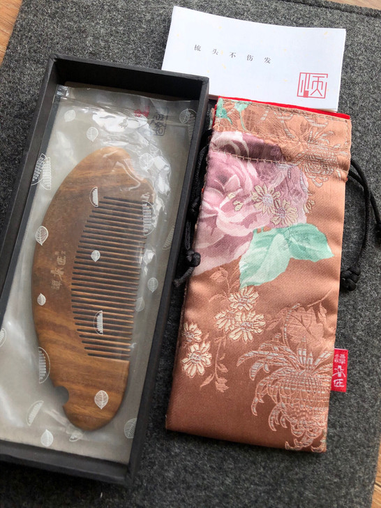 谭木匠 木梳 梳子 玉檀